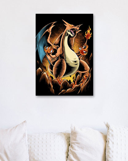 Mega Charizard Y - @bulukumis