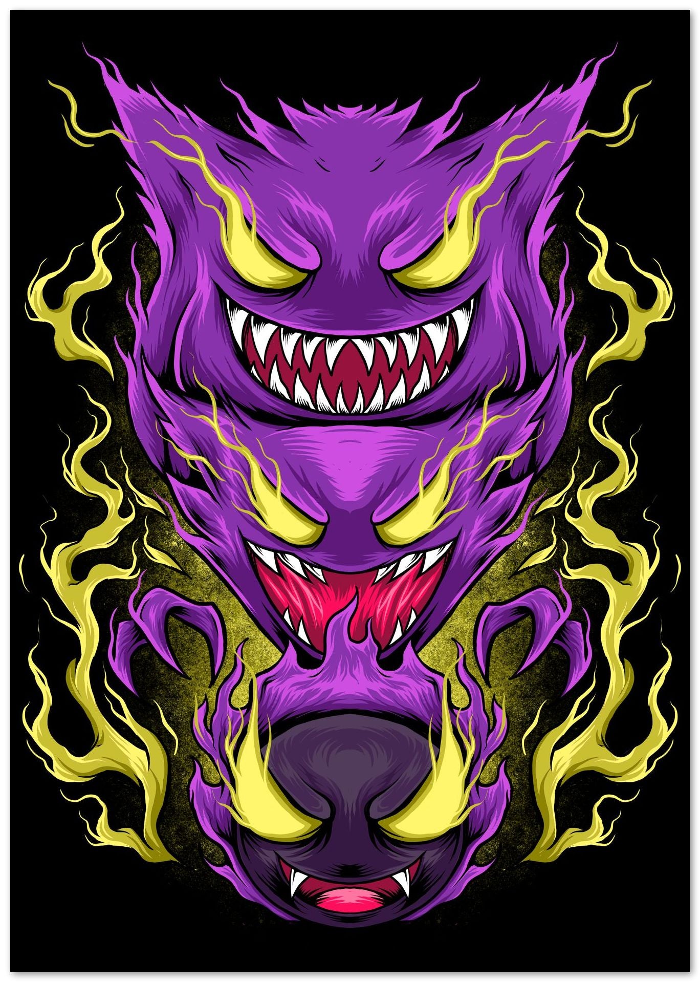 Gengar Pokemon - @bulukumis