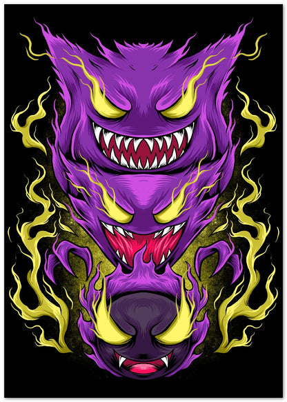 Gengar Pokemon - @bulukumis