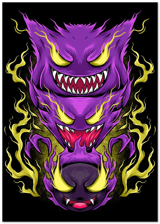 Gengar Pokemon - @bulukumis