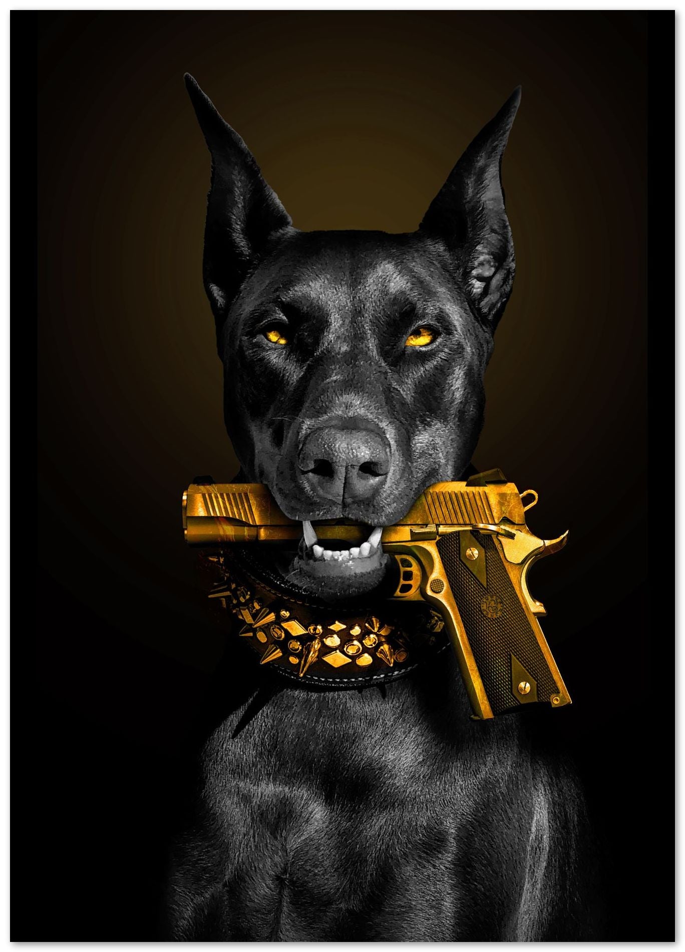 Dog With Gun - @PUFFY