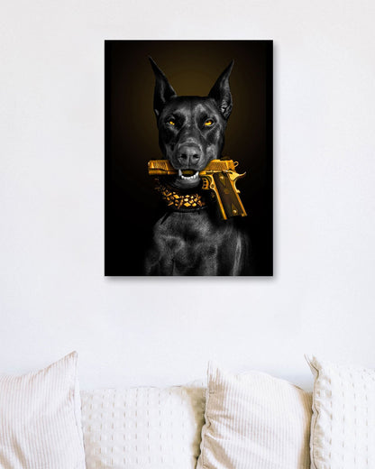 Dog With Gun - @PUFFY