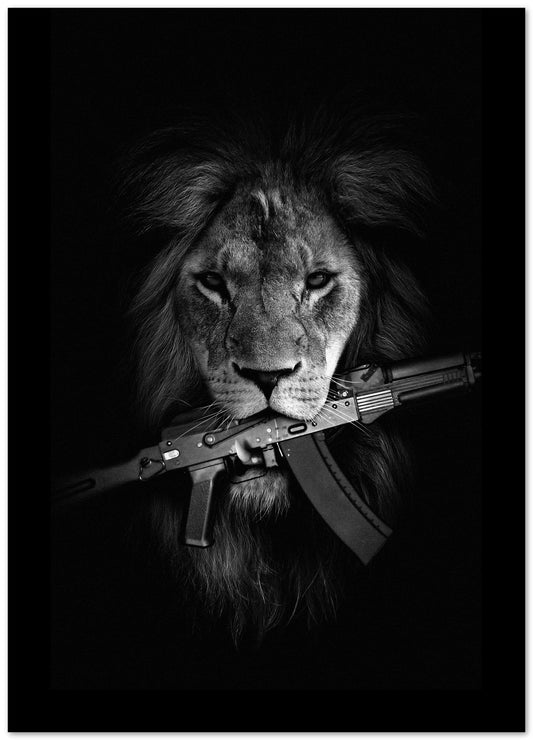 Lion With Gun - @PUFFY