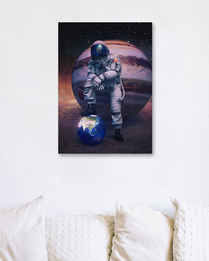 Astronaut in Space - @PUFFY