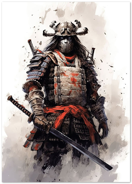 Samurai Mask 3 - @ZakeDjelevic