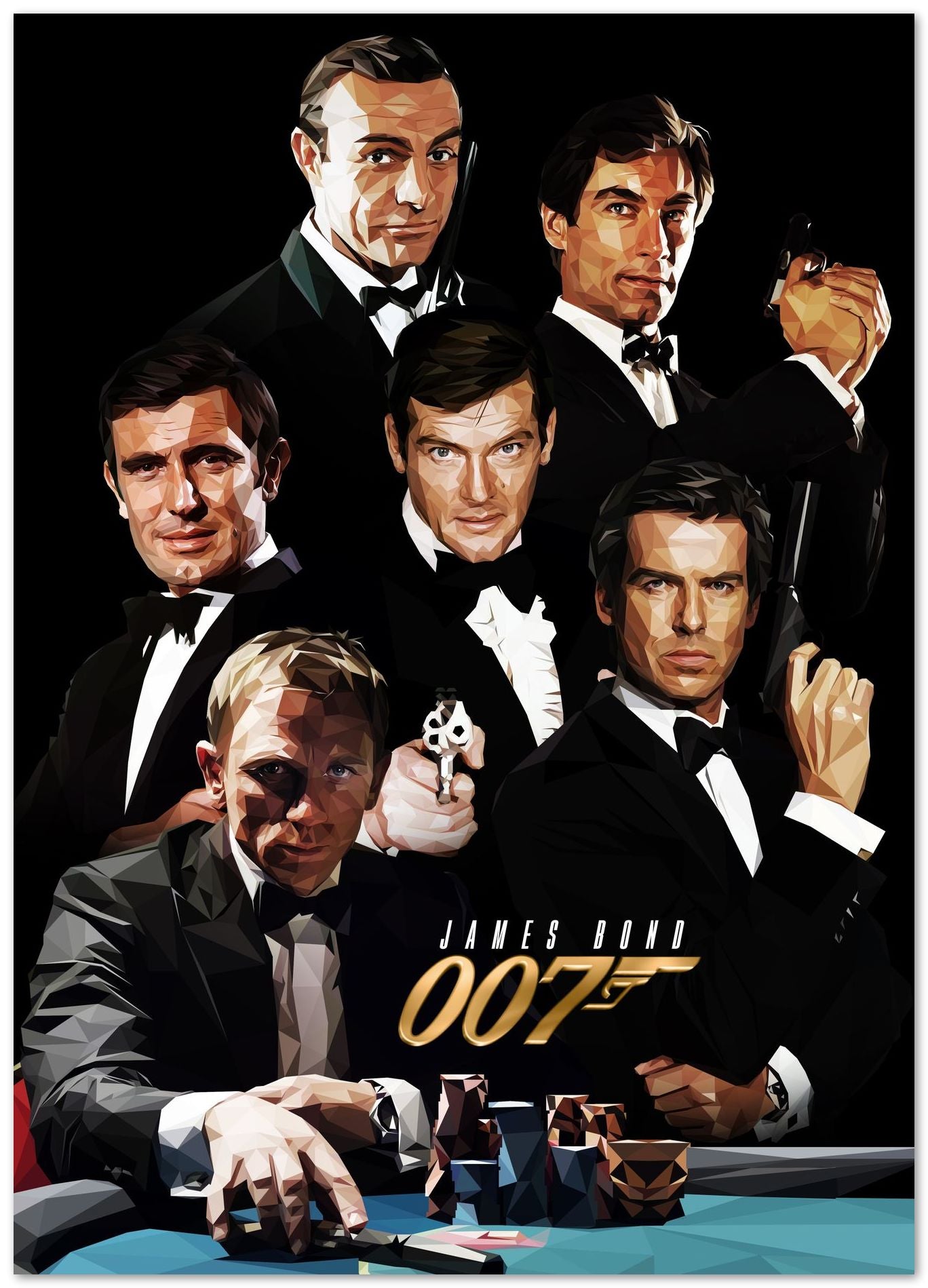 james bond 007 colllection - @Artnesia