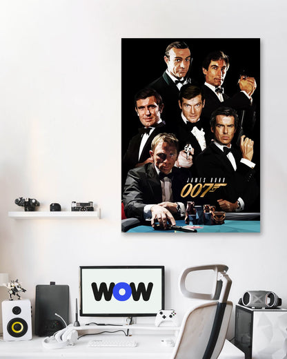 james bond 007 colllection - @Artnesia