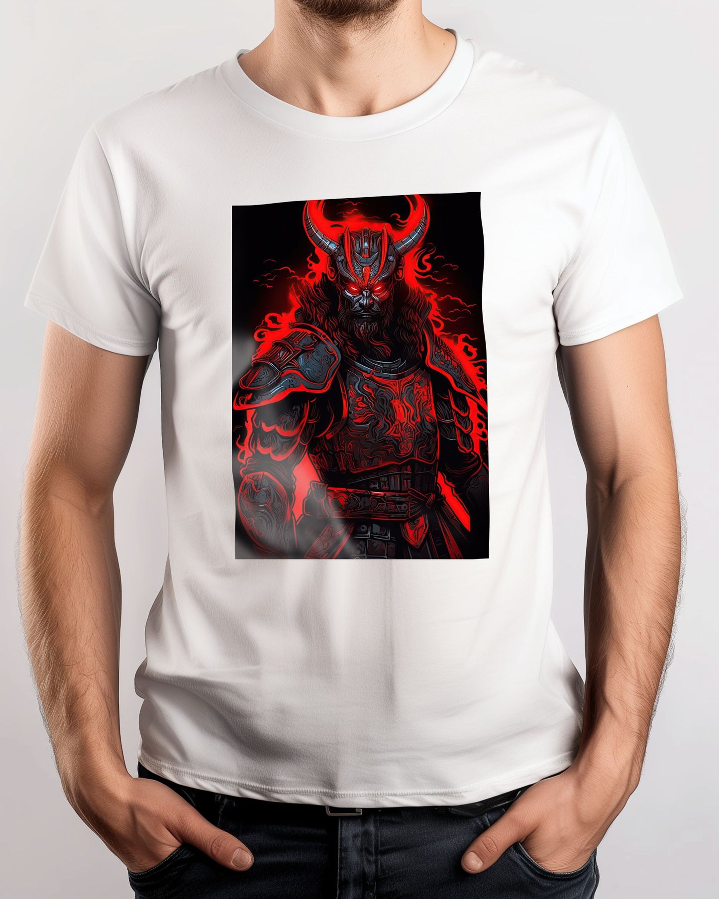 Samurai Red Black - @ZakeDjelevic