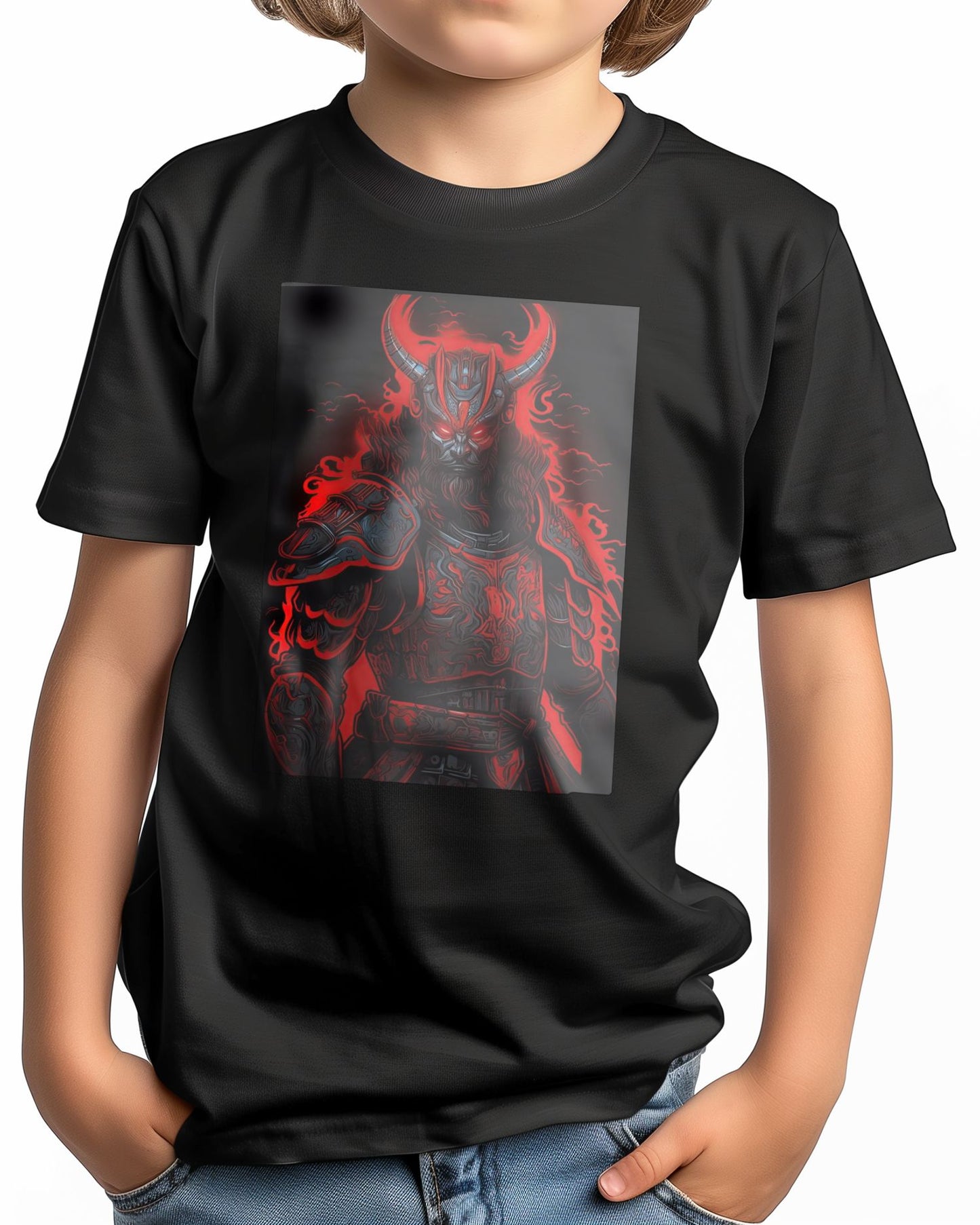 Samurai Red Black - @ZakeDjelevic