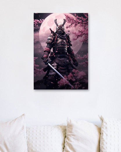 Samurai Sakura Moon - @ZakeDjelevic