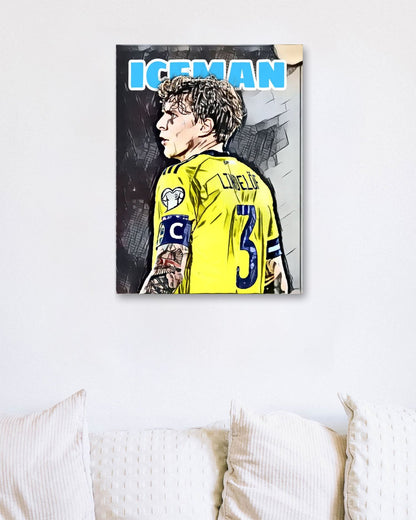 Victor Lindelof the Iceman - @JongKlebesGallery