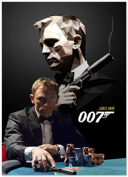 james bond  - @Artnesia