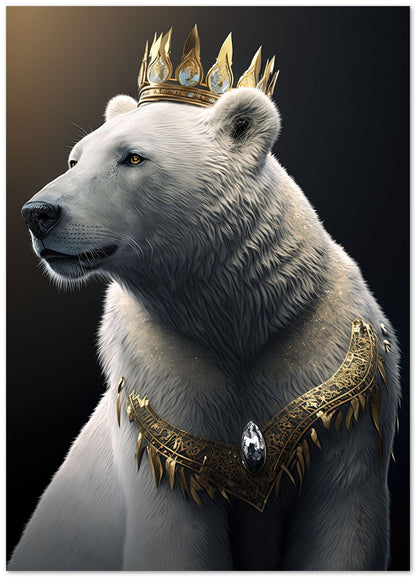 King Polar Bear - @ZakeDjelevic