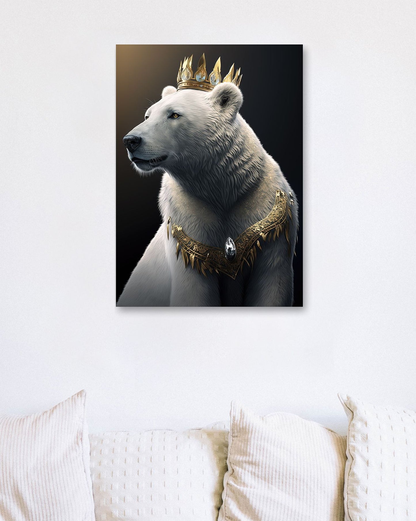 King Polar Bear - @ZakeDjelevic