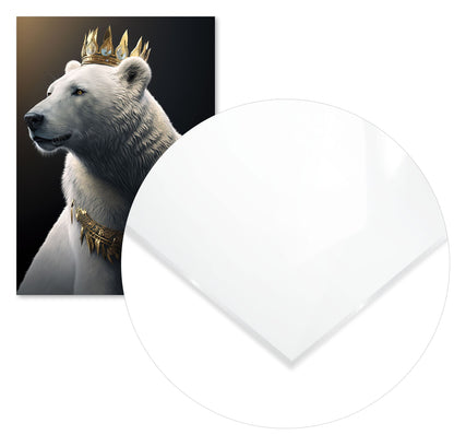 King Polar Bear - @ZakeDjelevic