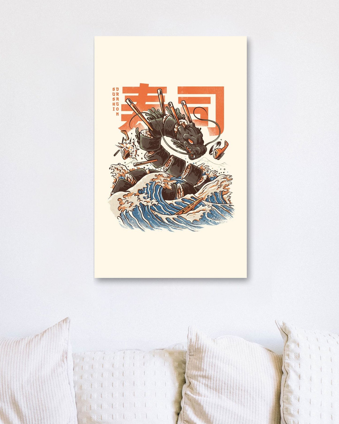 The Great Sushi Dragon - @Ilustrata