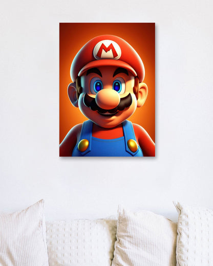 Mario closeup - @Mobilunik