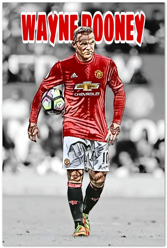 Wayne Rooney - @JongKlebesGallery