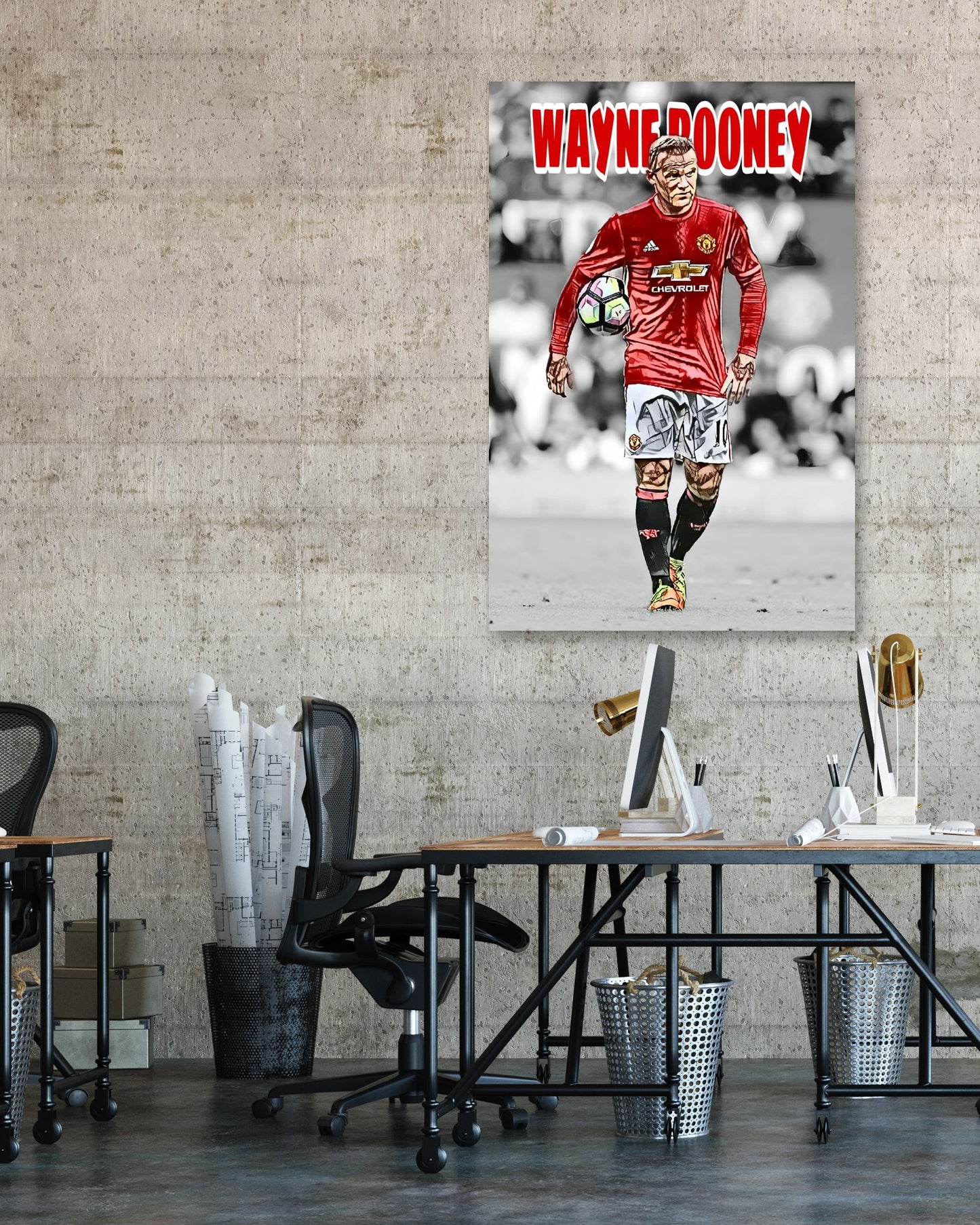 Wayne Rooney - @JongKlebesGallery