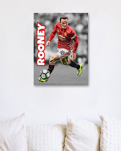 Wayne Rooney Legend - @JongKlebesGallery