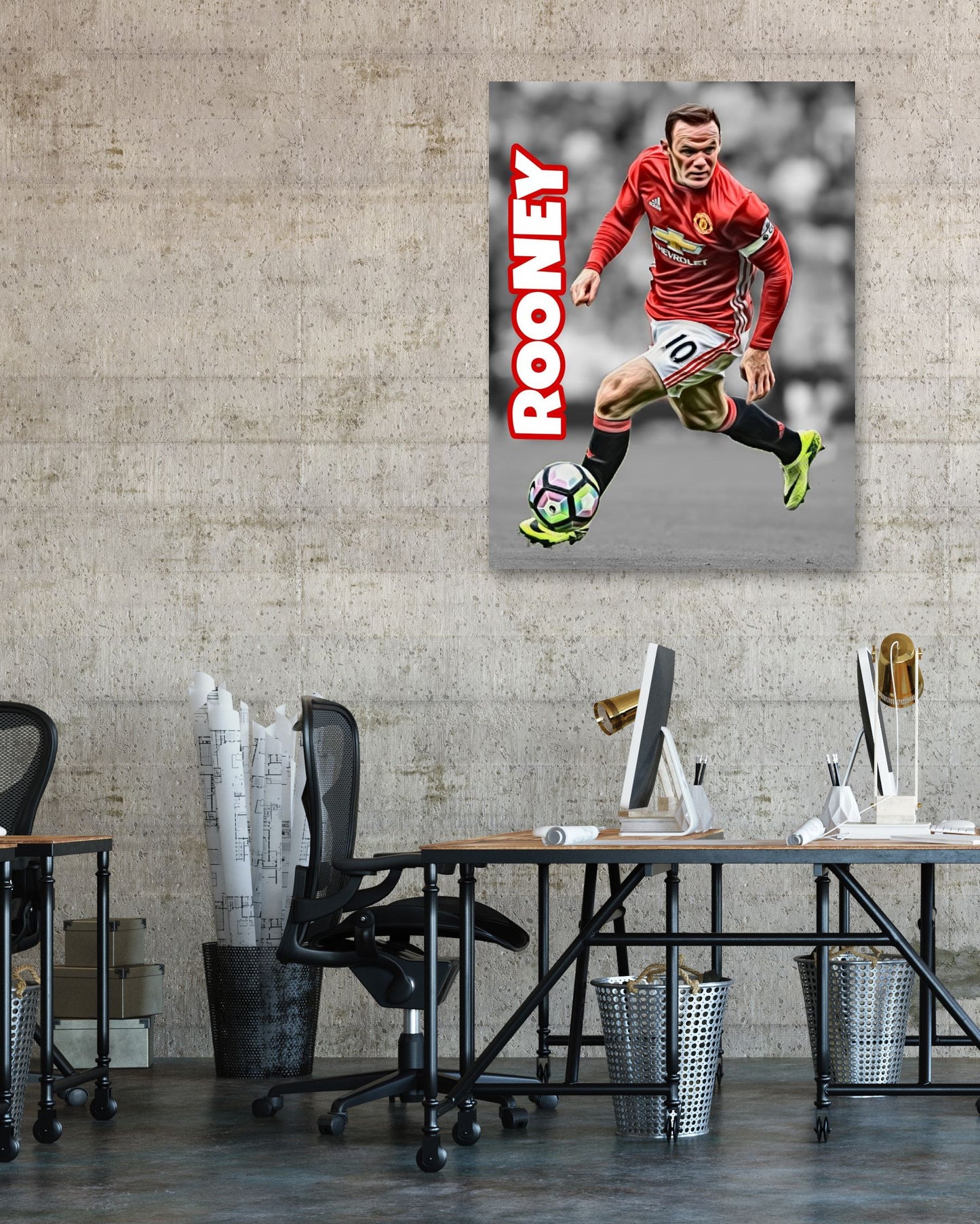 Wayne Rooney Legend - @JongKlebesGallery