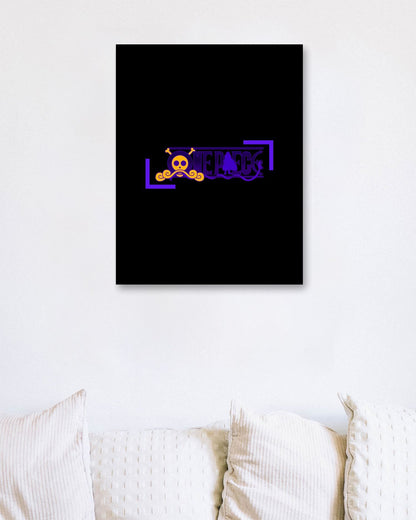 Purple Logo Gold D Roger - @ArtMeister