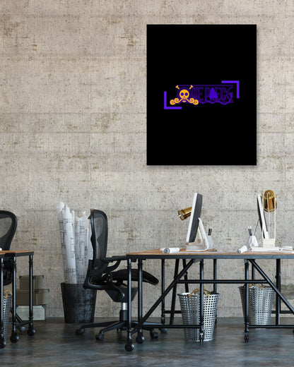 Purple Logo Gold D Roger - @ArtMeister