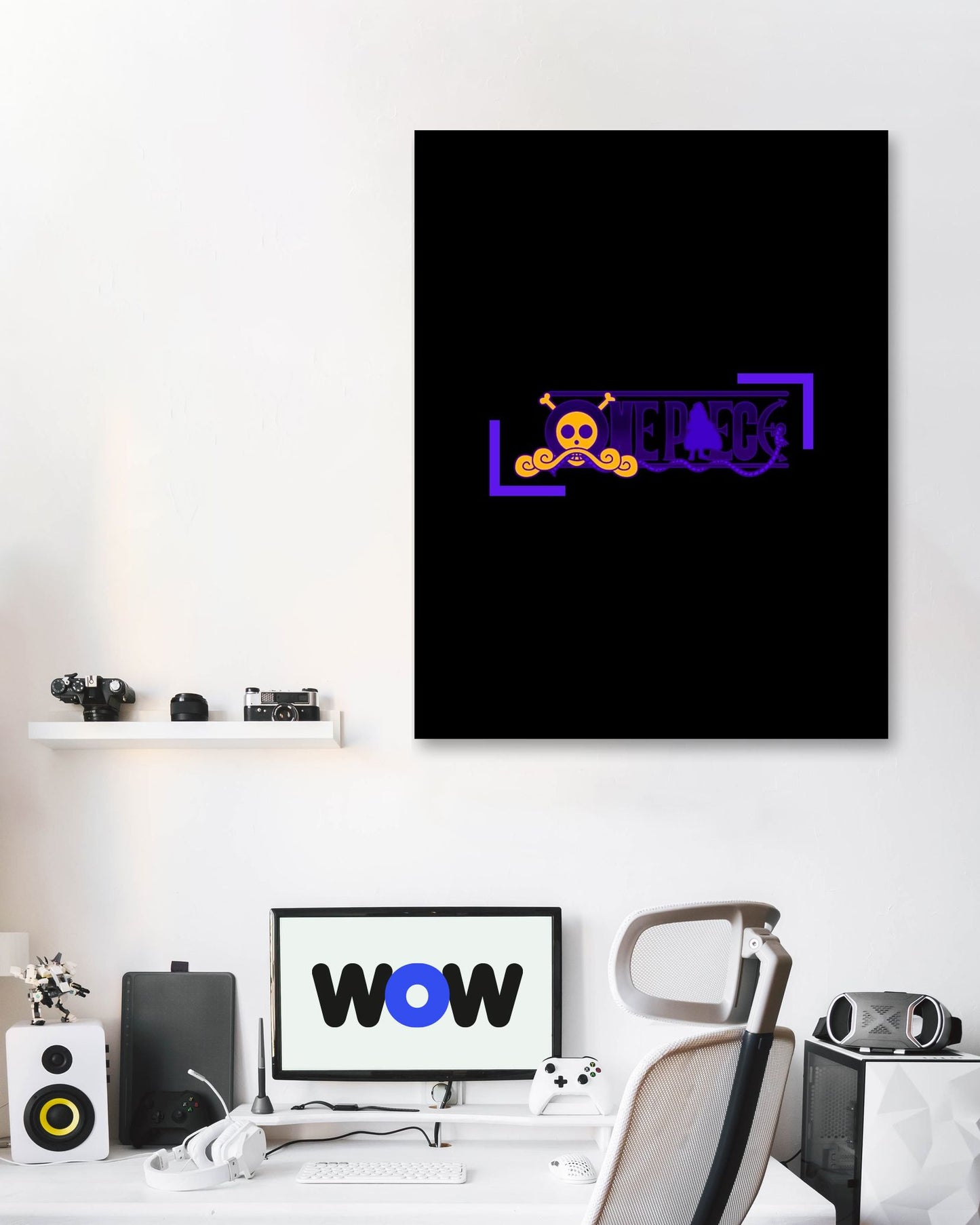 Purple Logo Gold D Roger - @ArtMeister