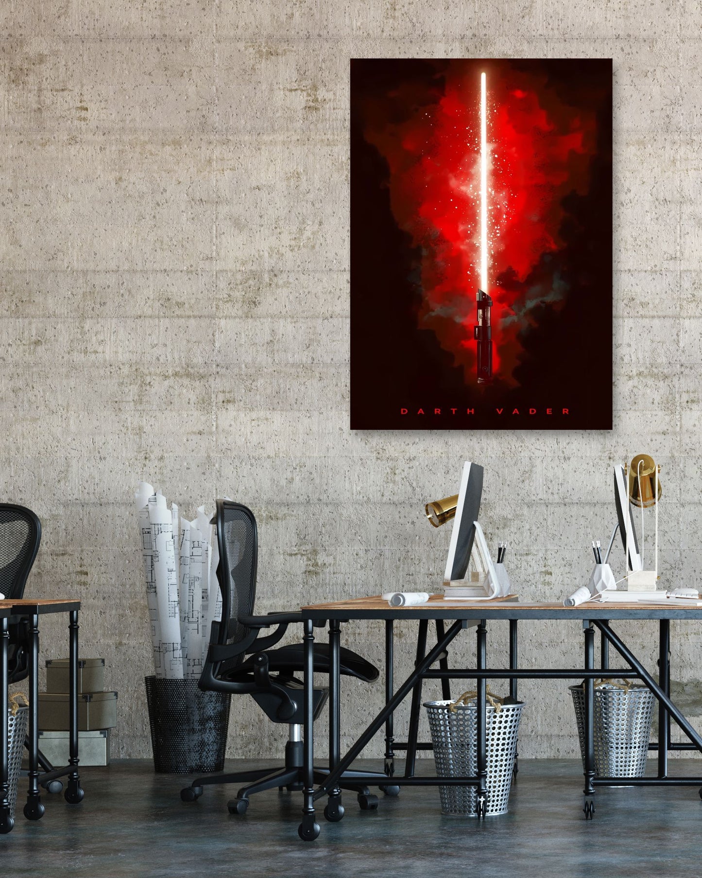 Darth Vader Lightsaber - @UPGallery