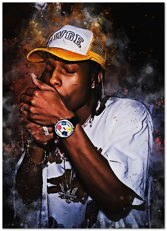 splatter by asap rocky - @4147_design