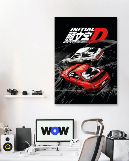 Initial D - @TokyoRetro