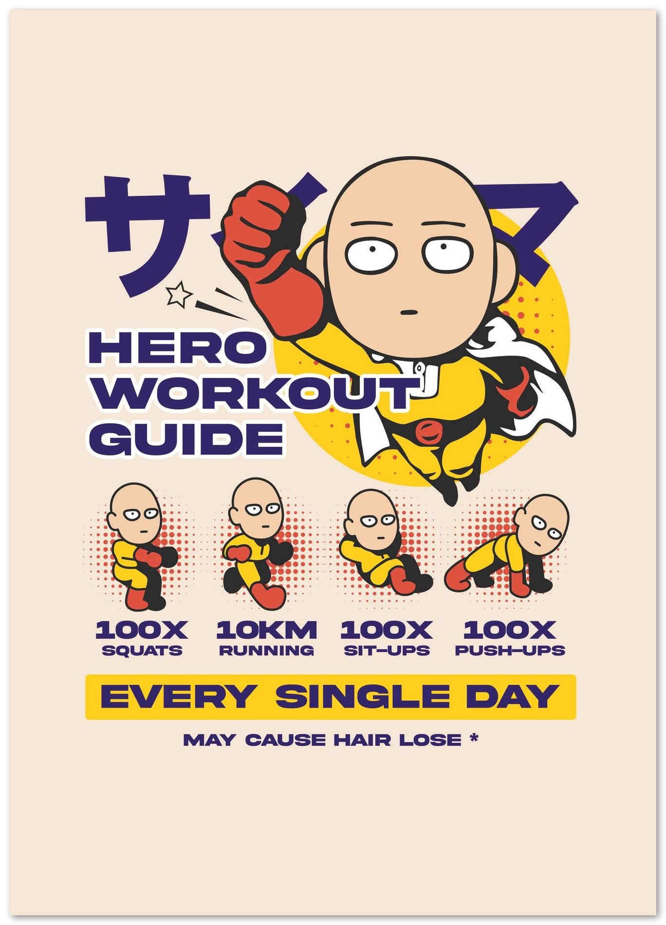 Hero Workout Guide - @TokyoRetro