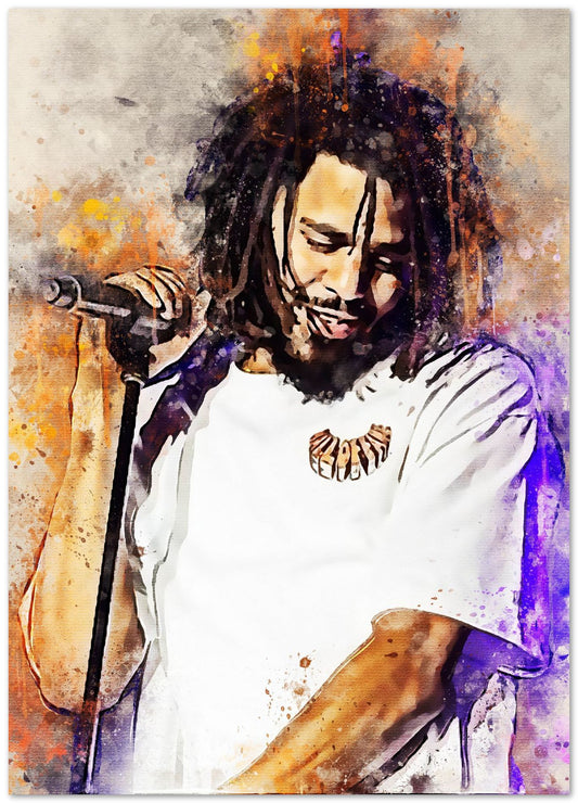 splatter by j cole - @4147_design