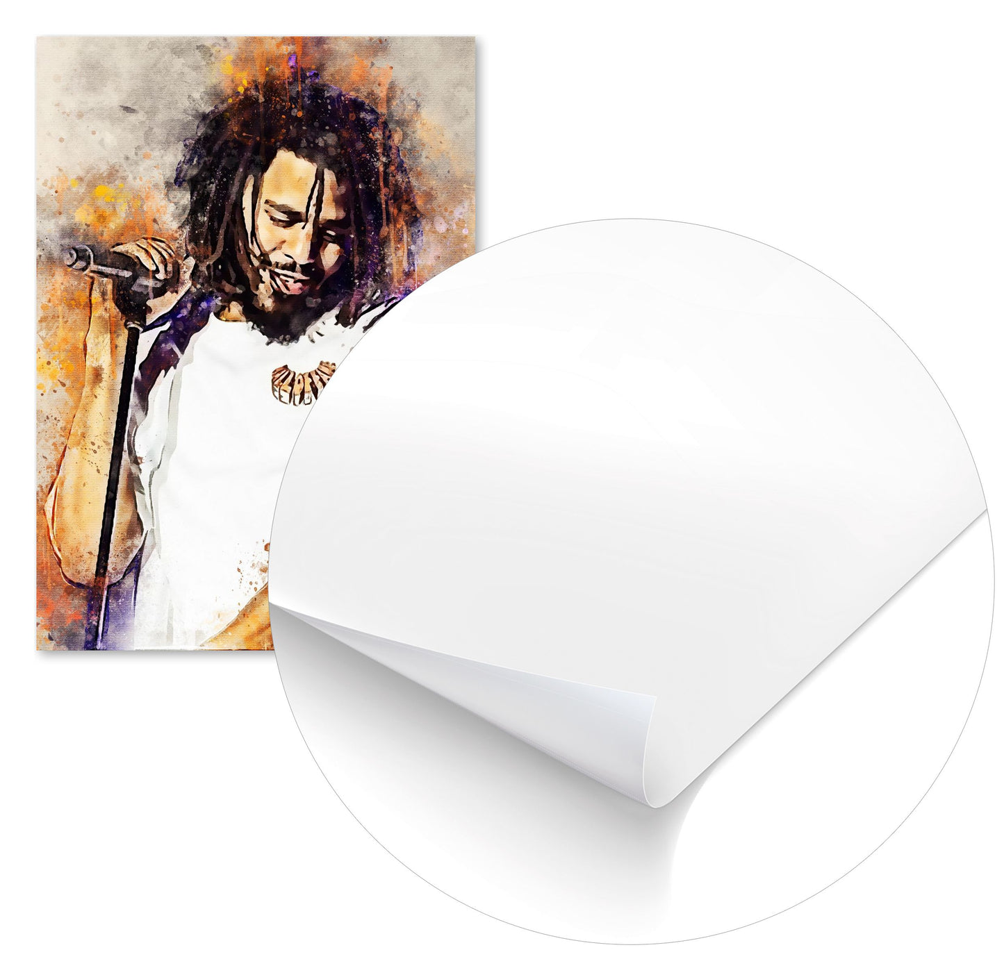 splatter by j cole - @4147_design