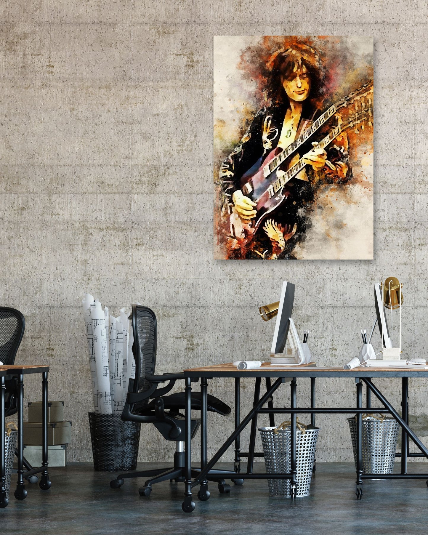 splatter by jimmy page - @4147_design