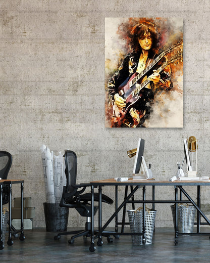 splatter by jimmy page - @4147_design