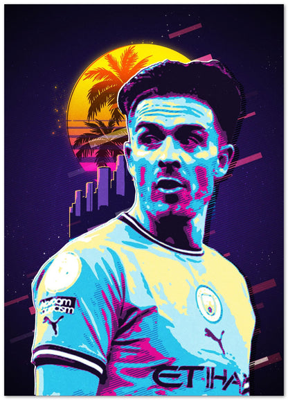 Jack Grealish Retro - @ColorizeStudio