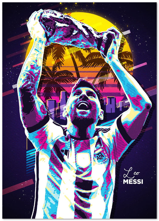Lionel Messi World Cup - @ColorizeStudio