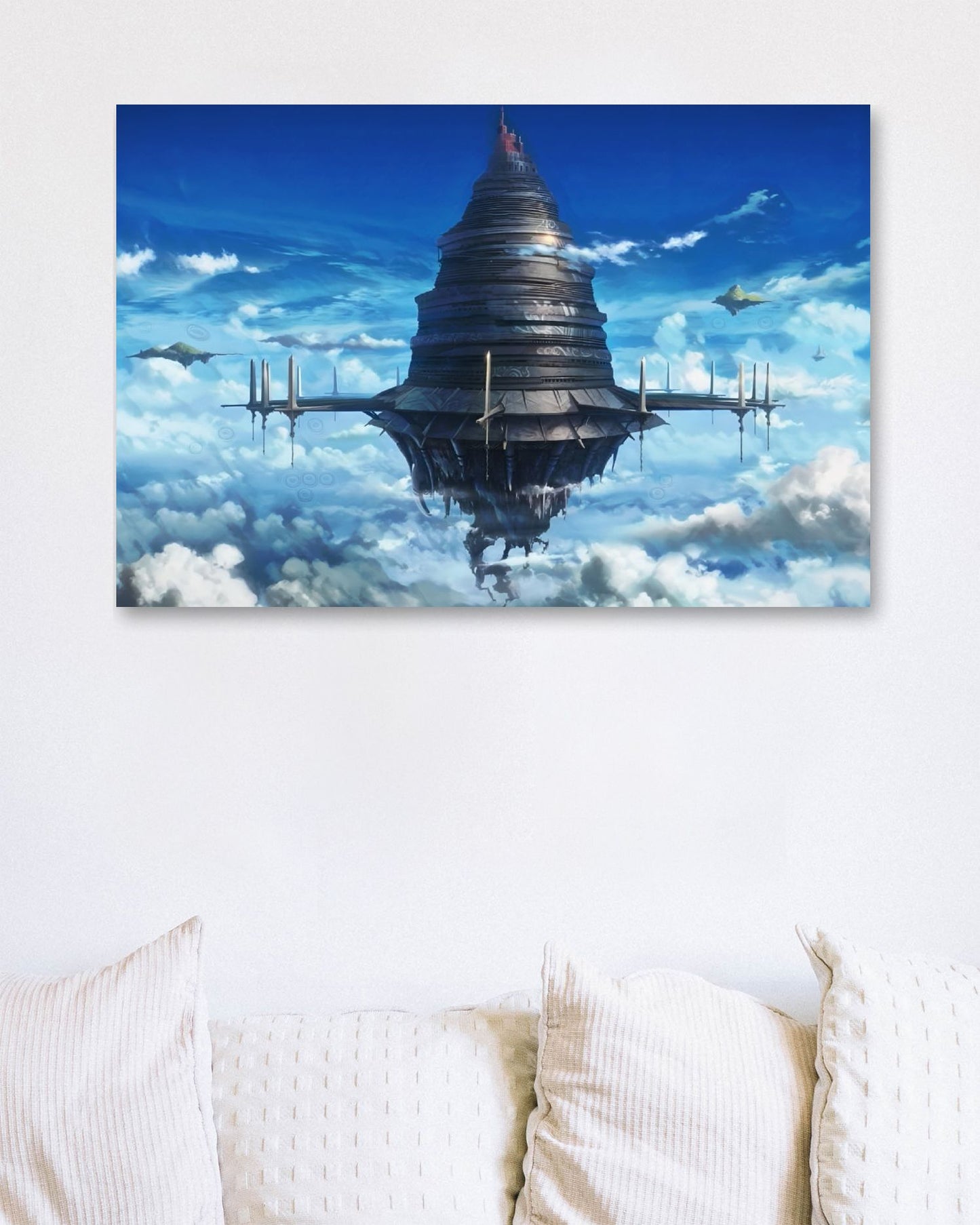 Aincrad The Floating Castle - @JongKlebesGallery