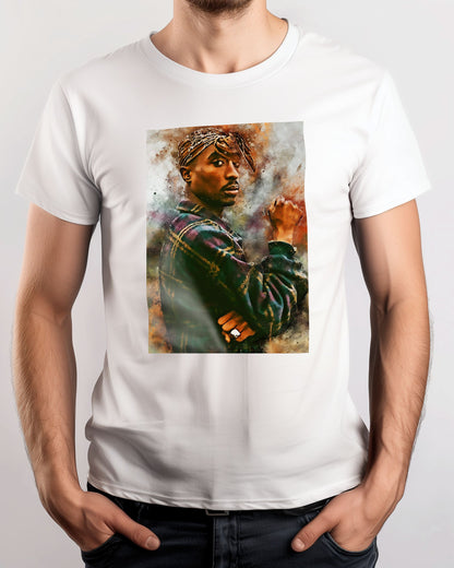 splatter by Tupac Shakur new art - @4147_design