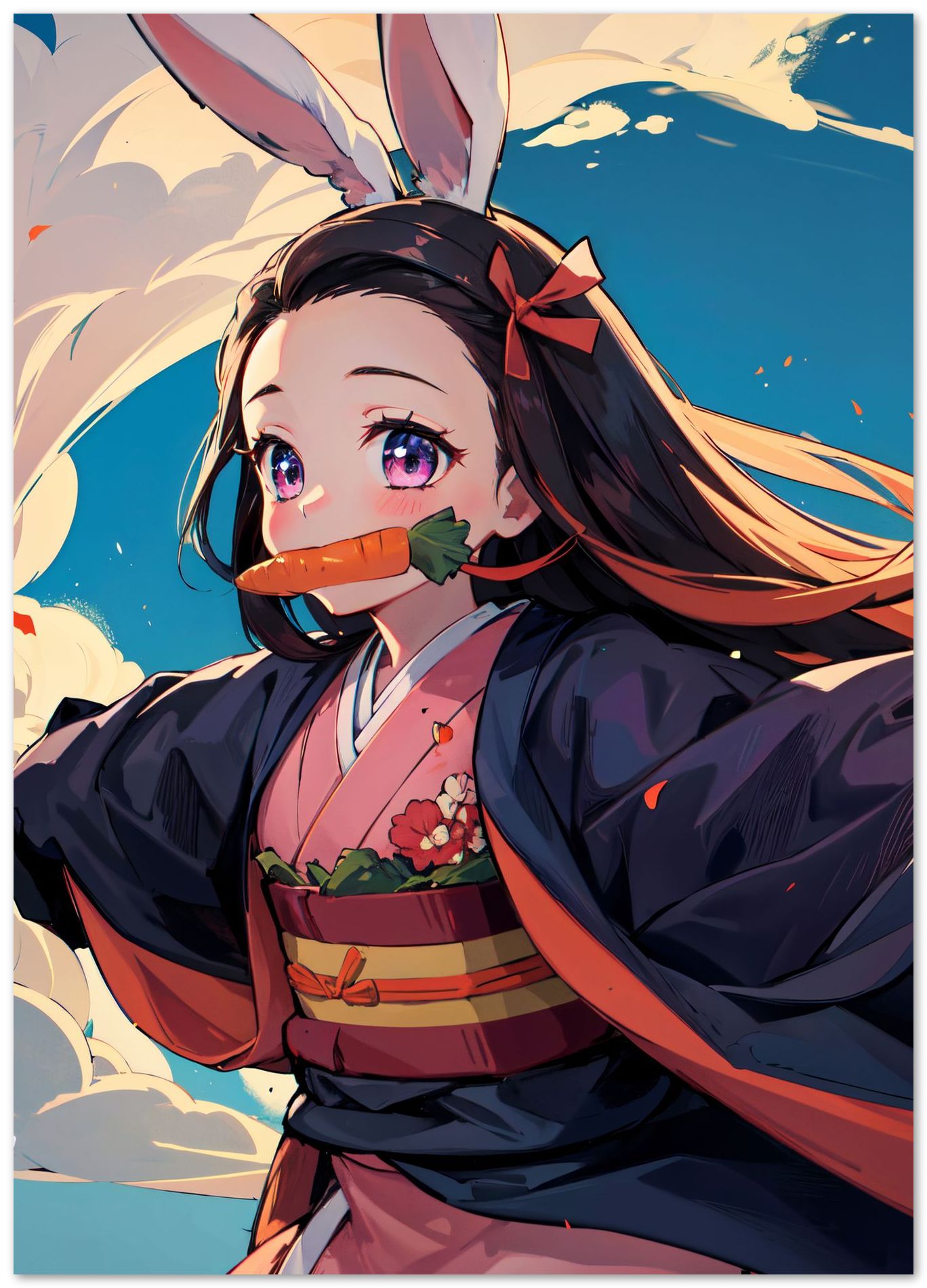 Nezuko cute anime - @Retro80s