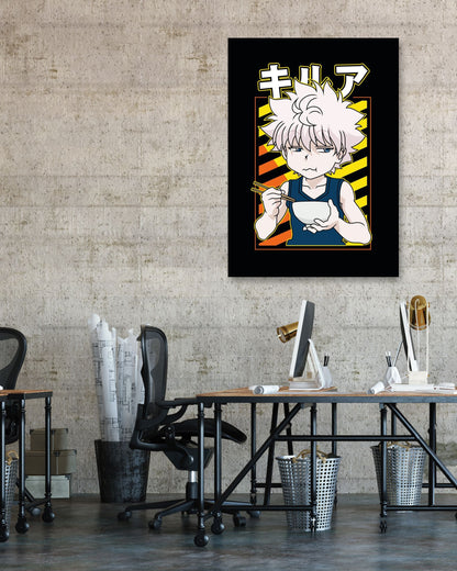 Bored Killua - @TokyoRetro