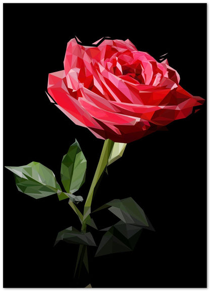 red roses flower - @Artnesia