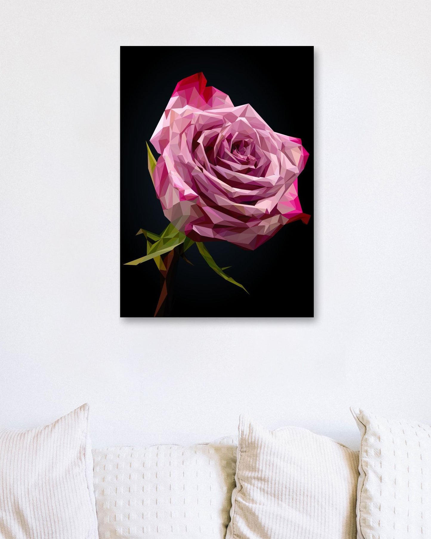 pink roses flowers - @Artnesia