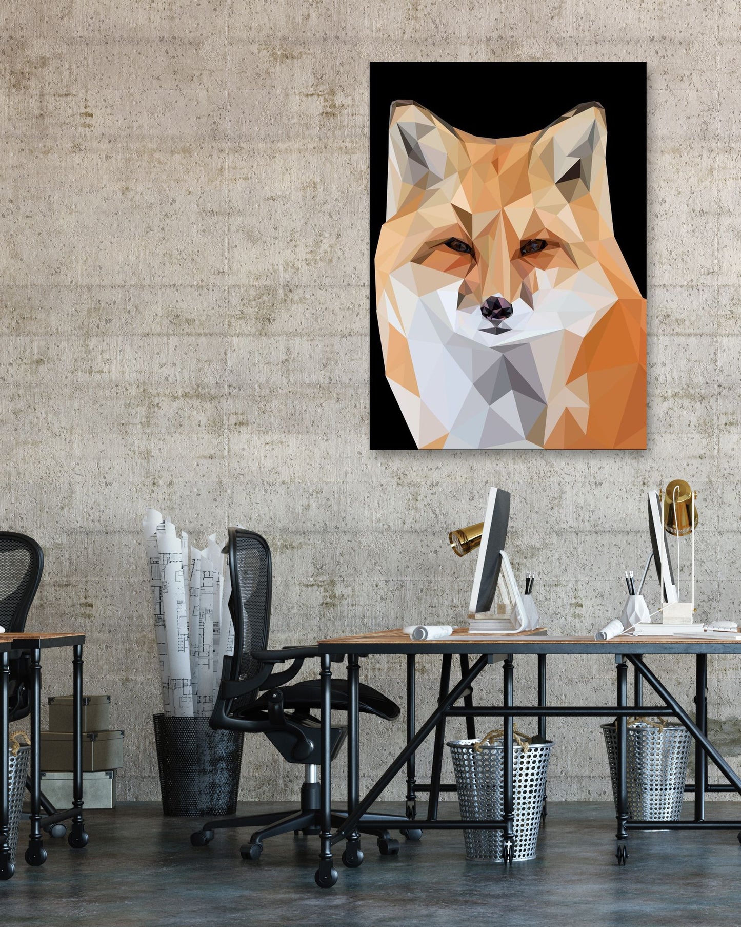 fox pop art - @Artnesia