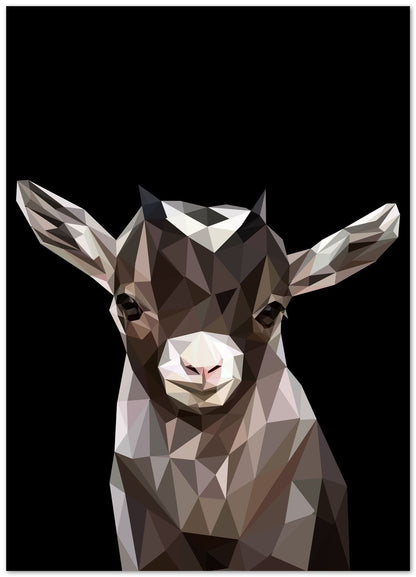 baby goat - @Artnesia