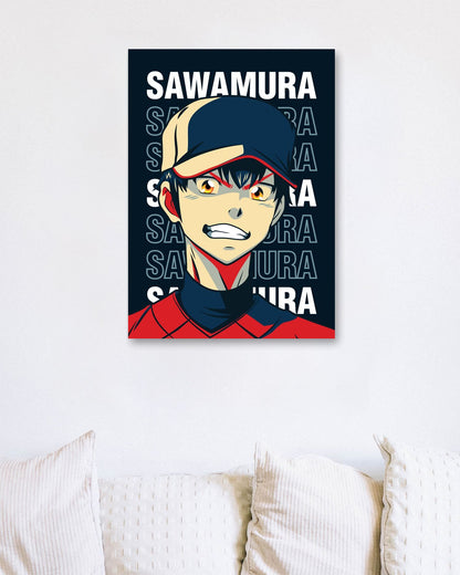 Diamond no Ace: Sawamura Eijun - @HidayahCreative