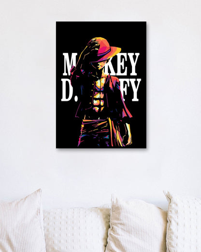 monkey d luffy one piece - @AzlanXavier