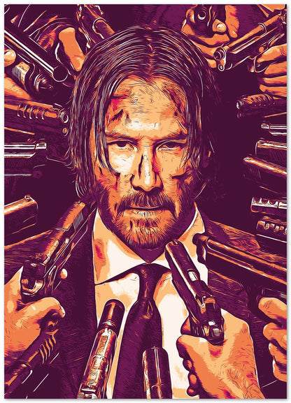 John Wick - @Artnime