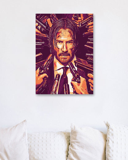 John Wick - @Artnime